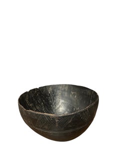 African Bowl - Wooden Bowl from Africa's Ivory Coast