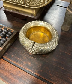 Bracciale africano trasformato in piatto