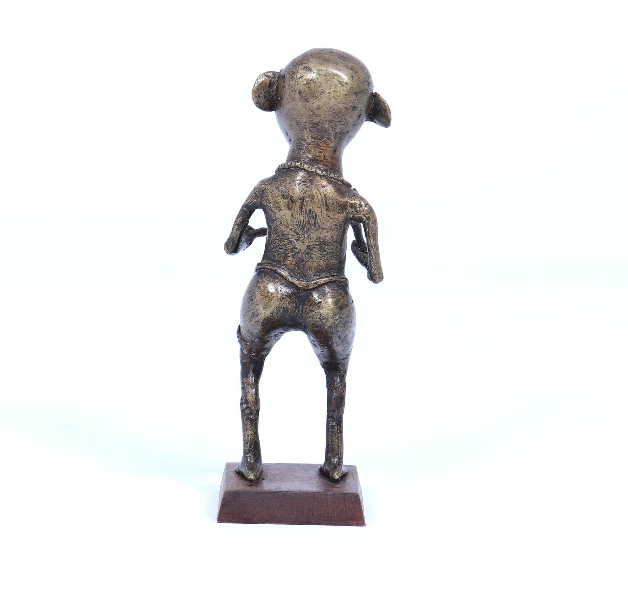Figura africana in bronzo del 1950 circa In condizioni buone in vendita a Paddock Wood Tonbridge, GB