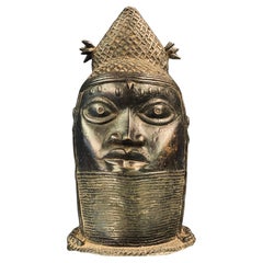 African Bronze, Yoruba Tribe Queen, Benin, West Africa