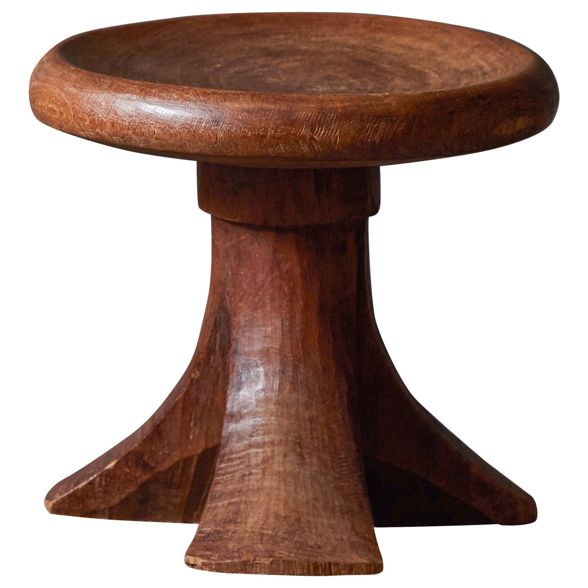 African Carved Wood Stool at 1stDibs african carved wooden stools