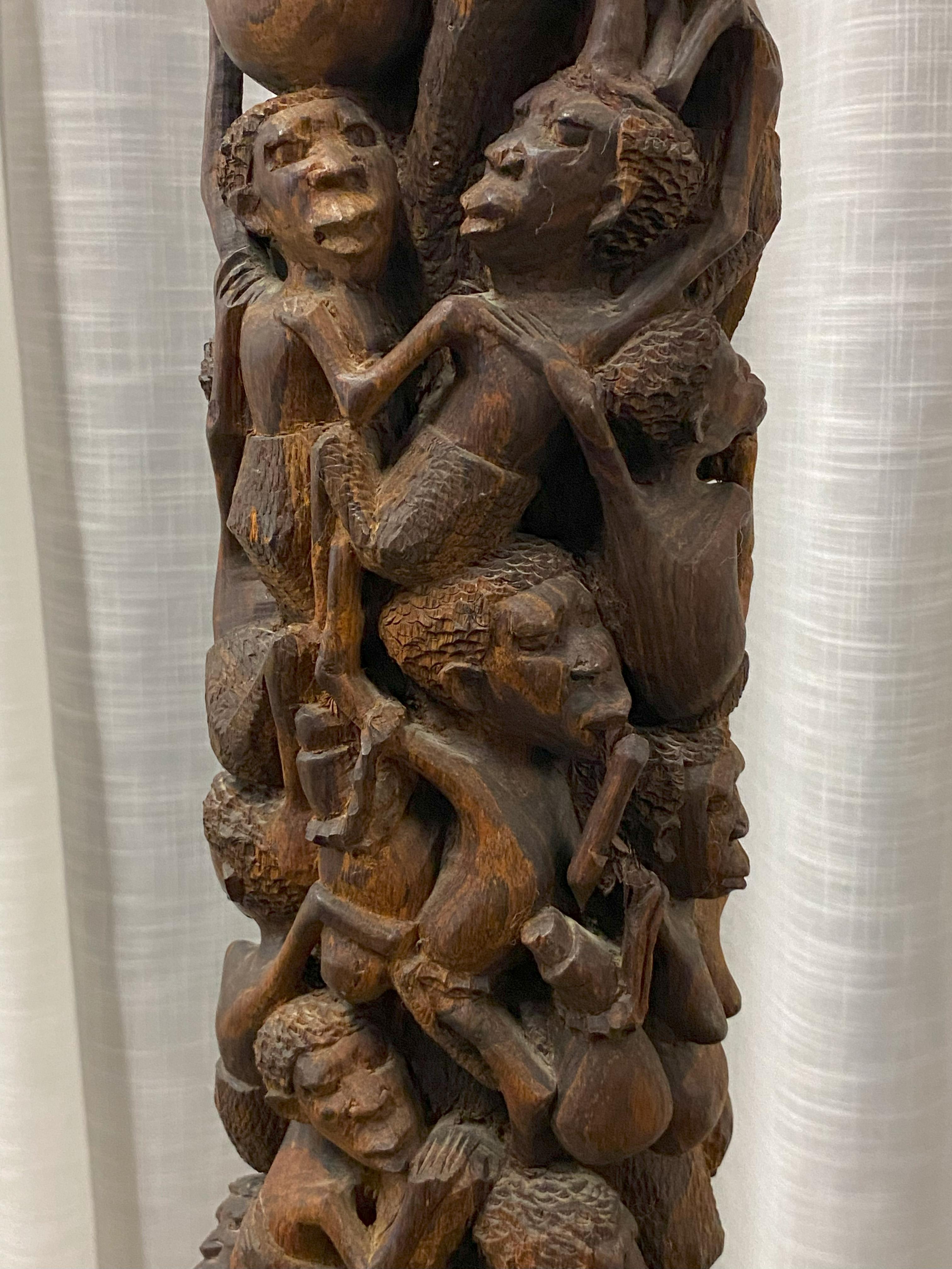Sculpté à la main Sculpture 