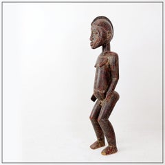African carved wooden statue - 20th
