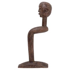 African carved wooden statue - Congo