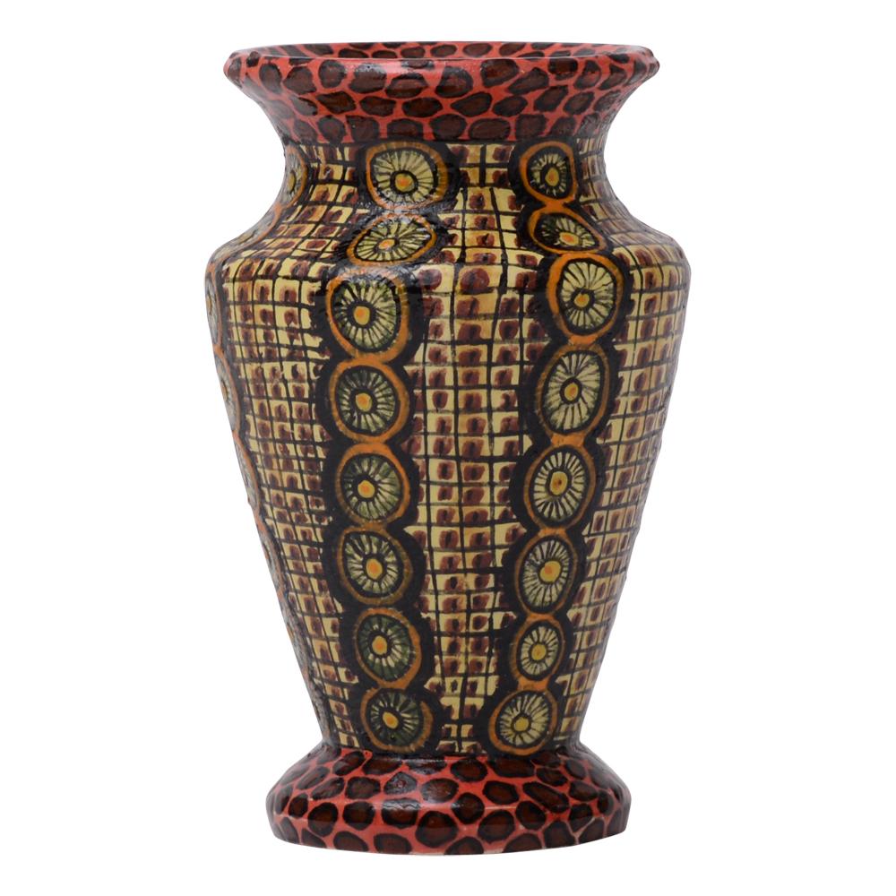 South African African Ceramic Design Vase, hand made in South Africa For Sale