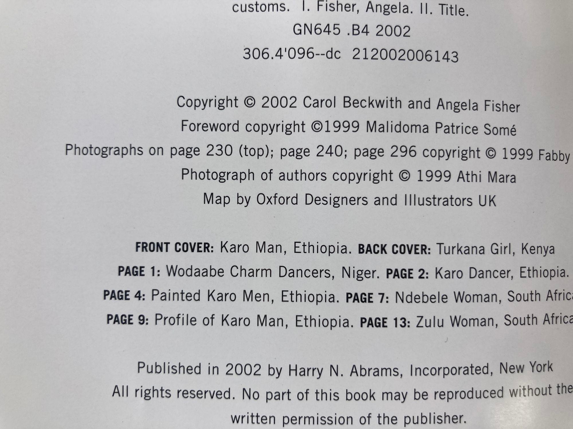 Livre « African Ceremonies » de Carol Beckwith et Angela Fisher à couverture rigide en vente 7