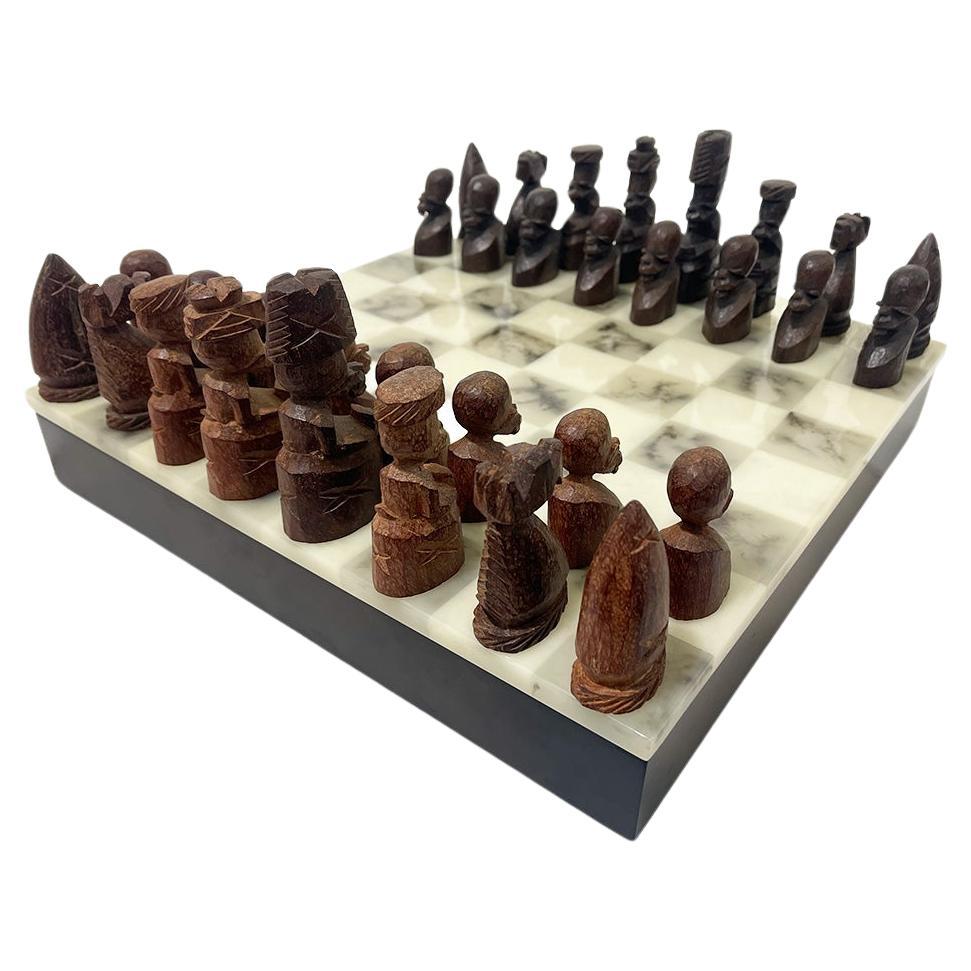 African chess set of Namibia For Sale