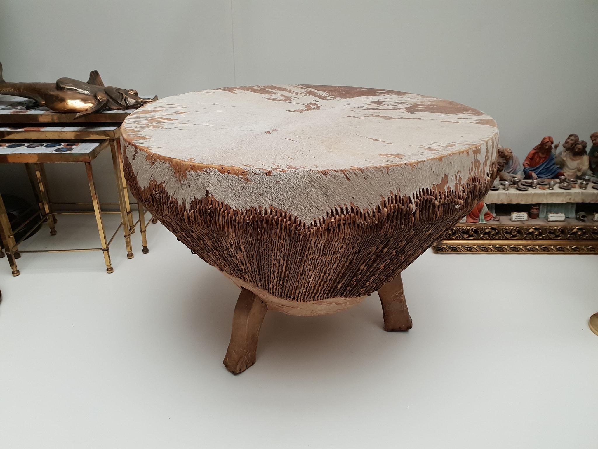 Congolese African Coffee Table