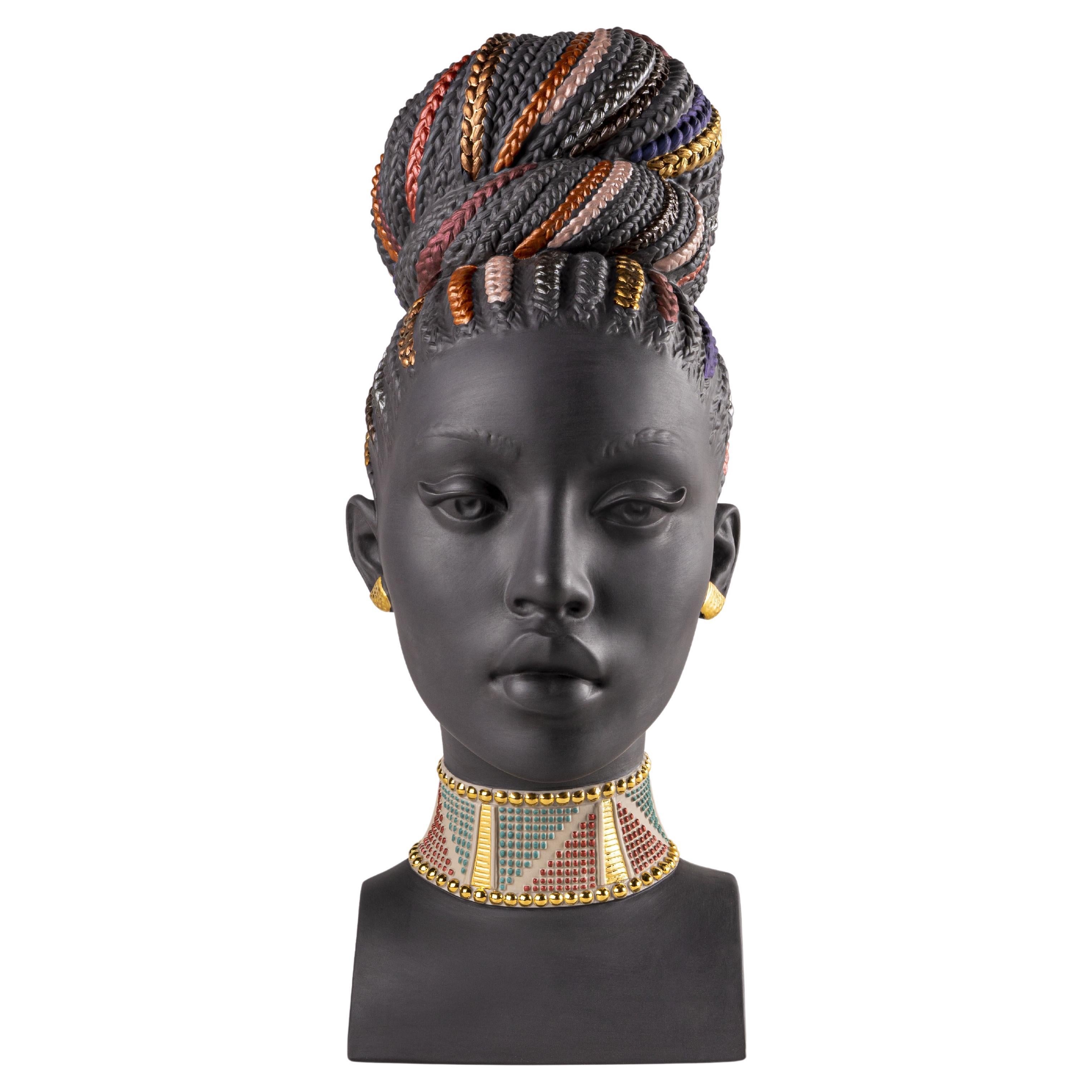 Afrikanische Farben Skulptur
