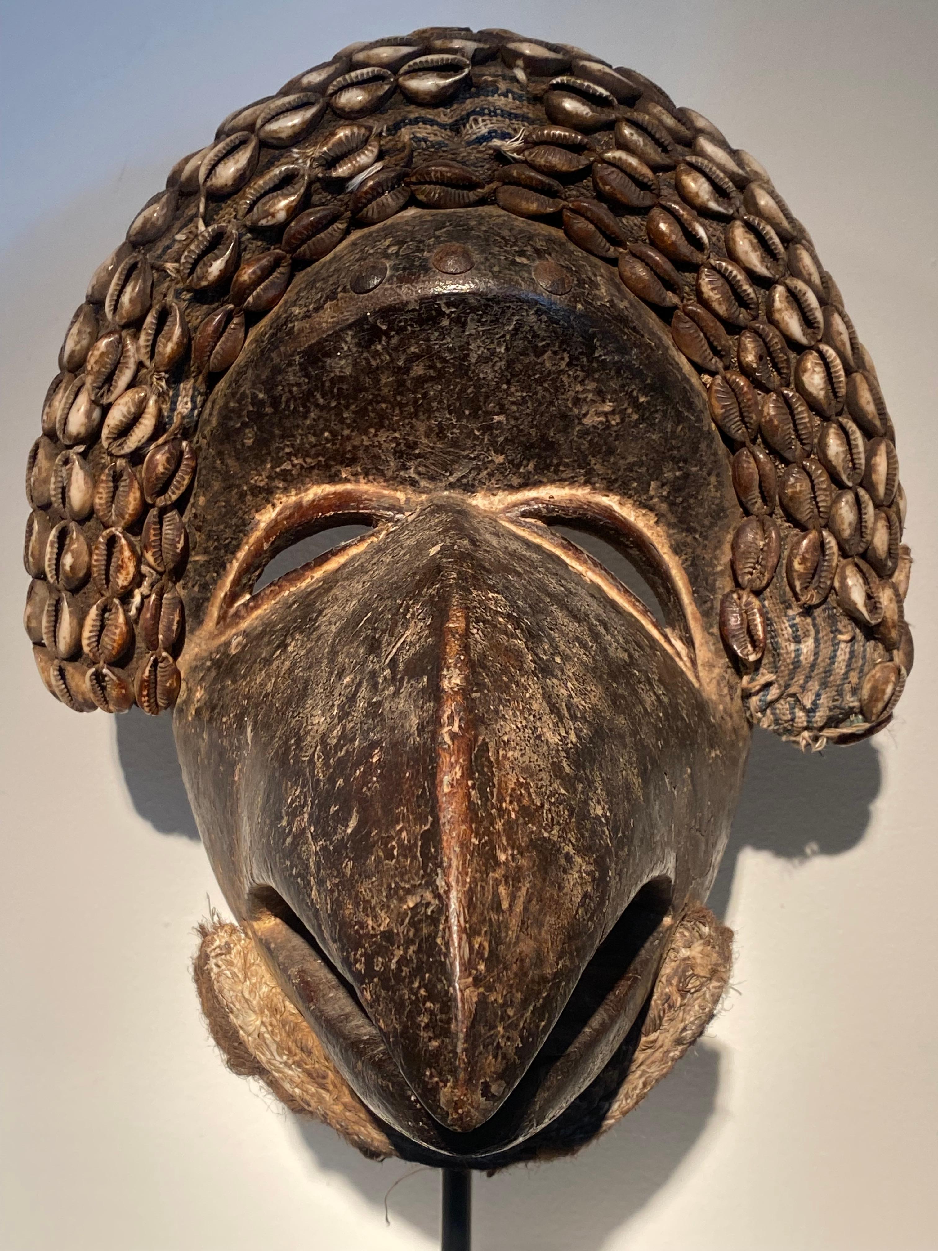 Wood African Dan Mask For Sale