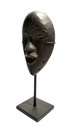 African Dan Passport Family Mask - Carved Wooden Mask from West Africa