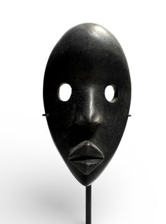 African Dan Passport Family Mask - Carved Wooden Mask from West Africa, Liberia