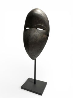 African Dan Passport Family Mask - Carved Wooden Mask from West Africa, Liberia