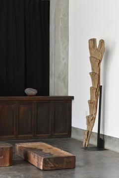 African Dogon antique wooden ladder/wooden object/20th century