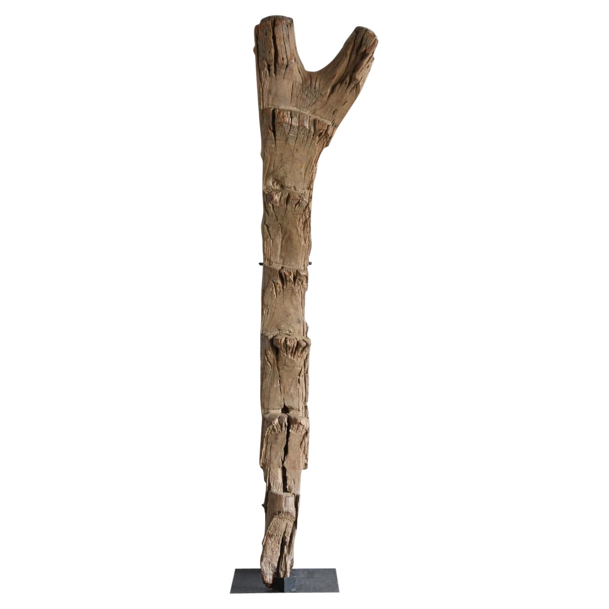 African Dogon antique wooden ladder/wooden object/20th century