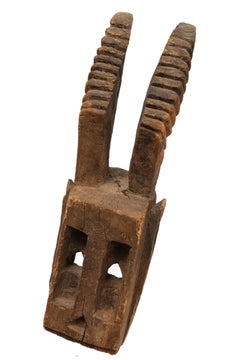 African Dogon Hare Rabbit Mounted Carving