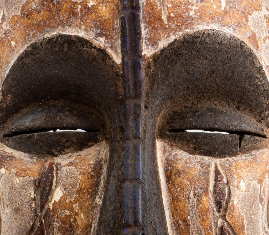 Afrikanische Dogon Manner Stammes-Gesichtsmaske (Stammeskunst) im Angebot