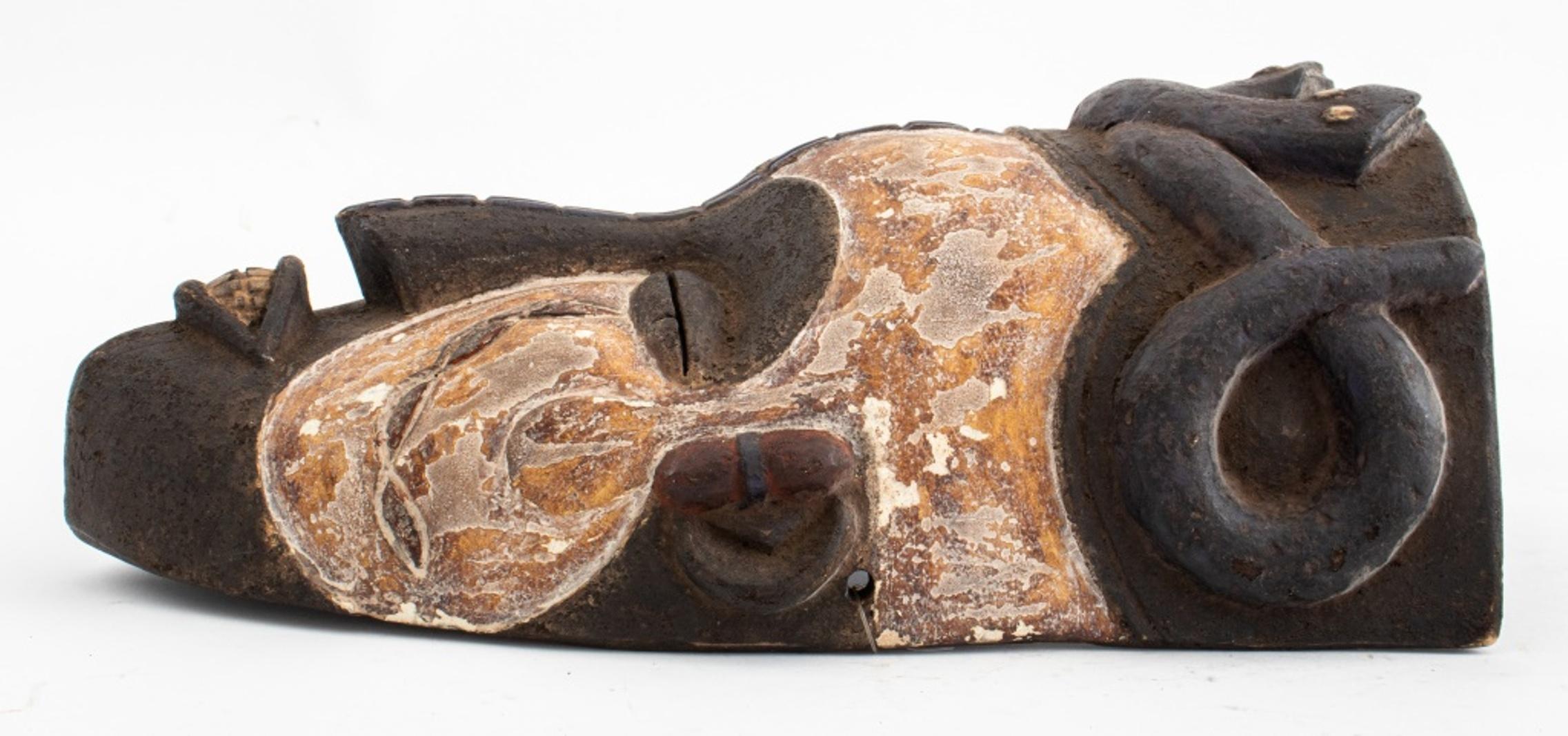 Afrikanische Dogon Manner Stammes-Gesichtsmaske (Holz) im Angebot