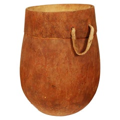 African Dried Gourd Carrying Vessel