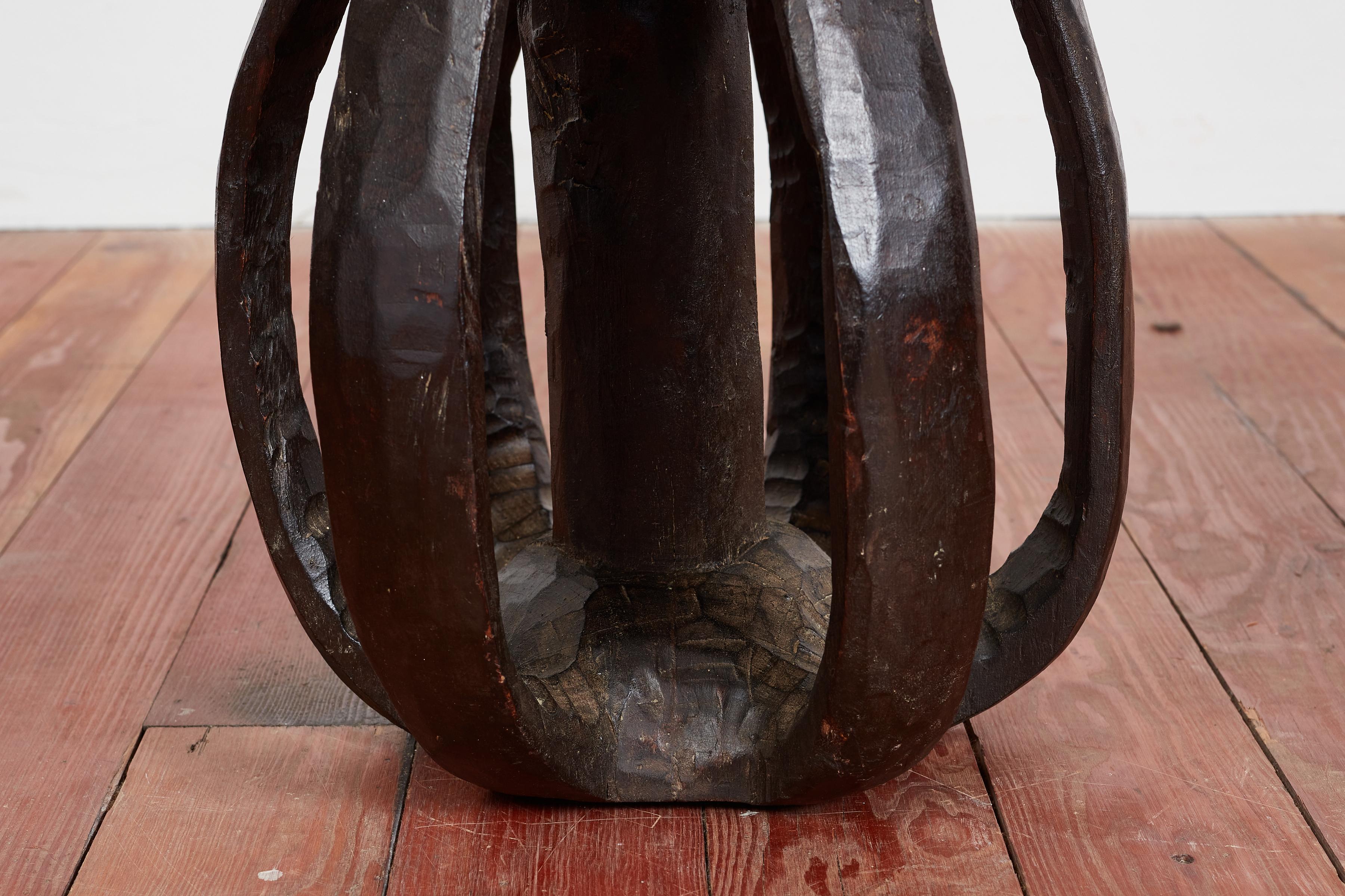 African Drum Table In Good Condition For Sale In Beverly Hills, CA