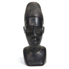 Kopf aus afrikanischem Ebenholz, 1930