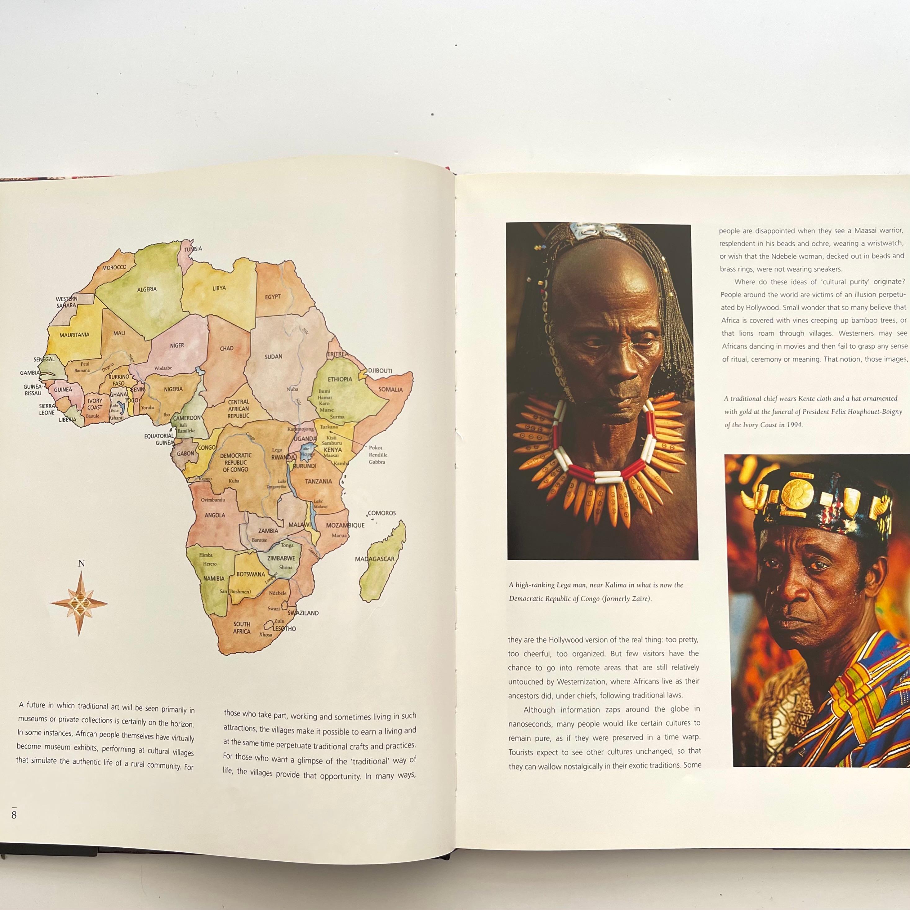 Published by Nedbank 1st edition 1999 English text

A lavishly illustrated volume exploring Africa's rich traditions of crafts and decorative arts. Focusing on the people of sub-Saharan Africa who have created a sophisticated and rich heritage of