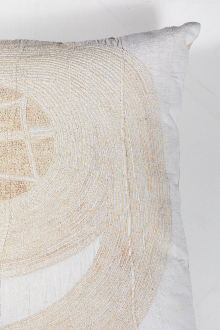 African Embroidered Pillow Or Floor Cushion For Sale At 1stdibs
