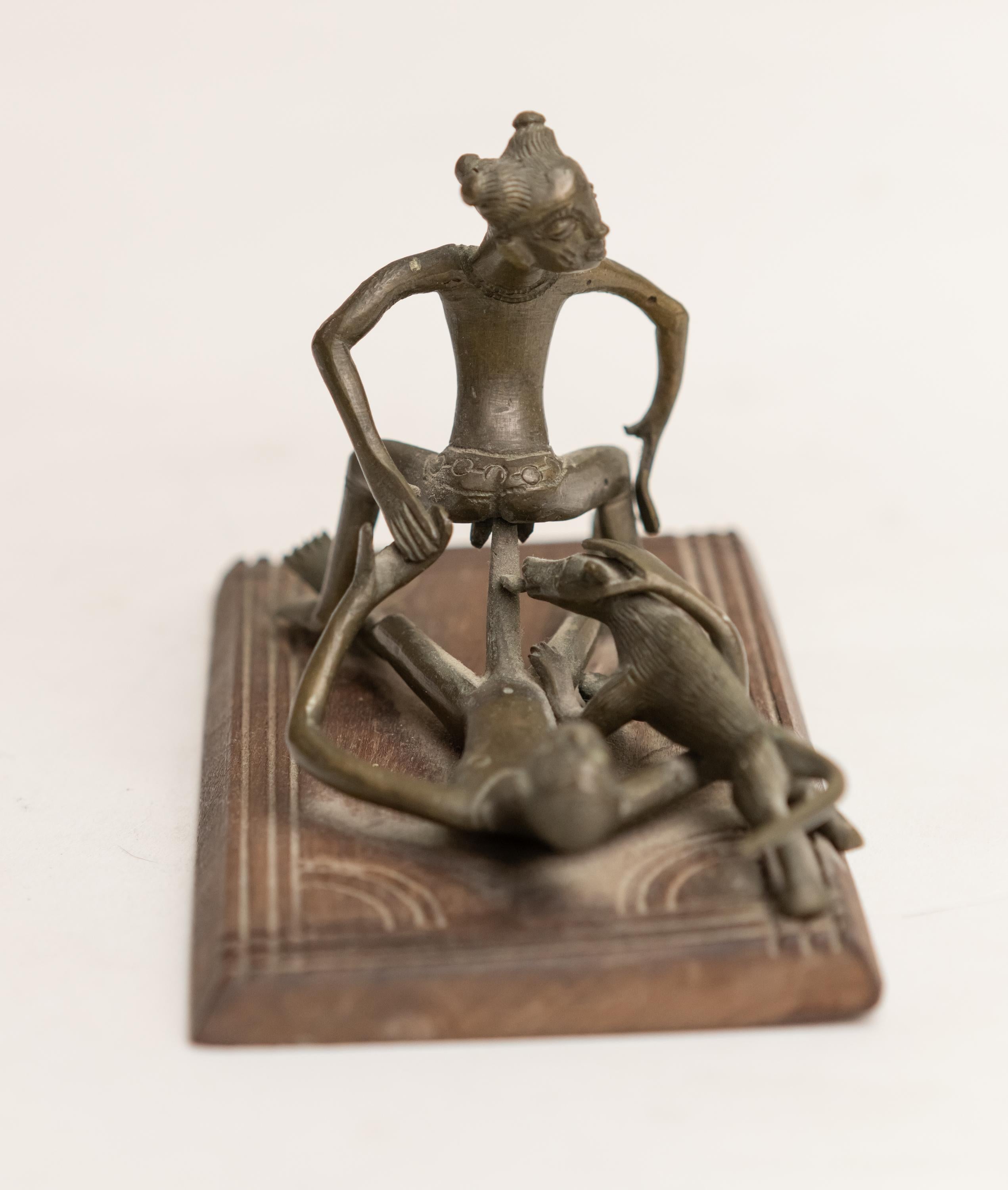 Unknown African Erotic Bronze For Sale