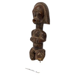 African Fang Byeri Reliquary Statue on Custom Lucite Base