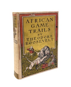 African Game Trails, de Theodore Roosevelt, edición de Syndicate Publishing Co. (edición poco común).