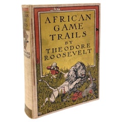 African Game Trails, de Theodore Roosevelt, edición de Syndicate Publishing Co. (edición poco común).