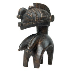African Guinea 20th Century Carved Wood Baga "Nimba" Helmet Shoulder Mask