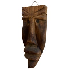 African Hand Carved Mask