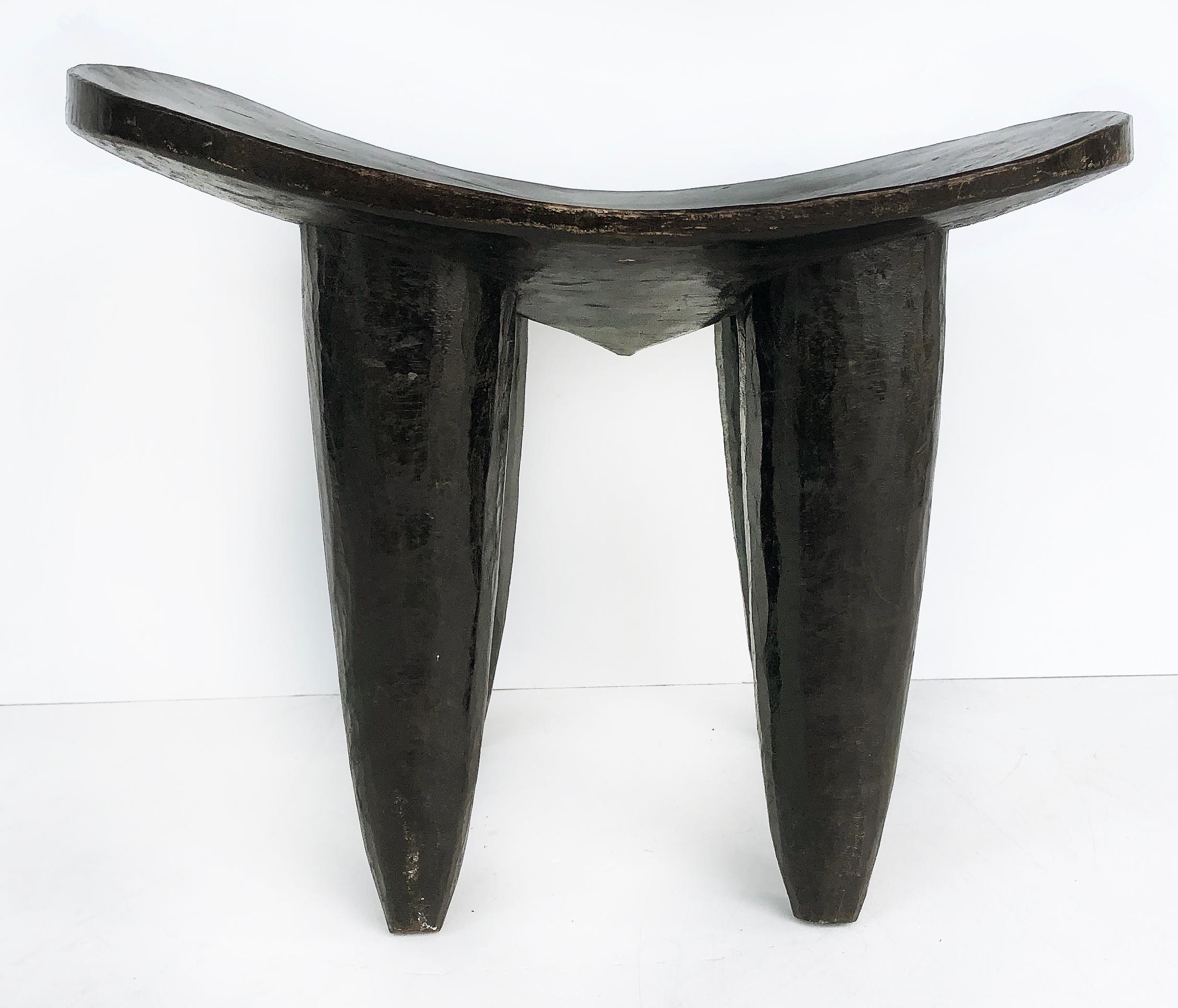 Offered for sale is an African Cote d'Ivoire Senufo four legged tribal stool.

African hand carved Senufo Stool from Cote d'Ivoire


Offered for sale is a 20th-century hand-carved Senufo stool from Cote d'Ivoire. The stool is stable and quite