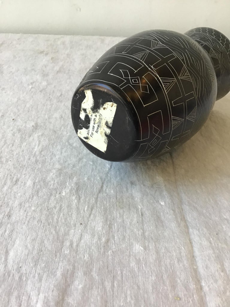 African Hand Carved Soapstone Vase For Sale at 1stDibs african vases