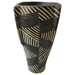 Vintage African Hand Carved Soapstone Vase