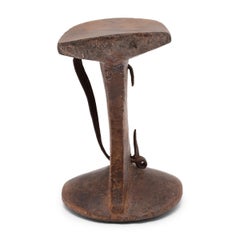 African Wooden Headrest