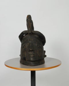 African Helmet Mask 'Gelede' from Yoruba Nigeria