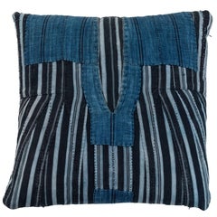 Vintage African Indigo Ashante Pillow 