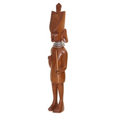 African Kenyan Tribal Art Hand Carved Sculpture
