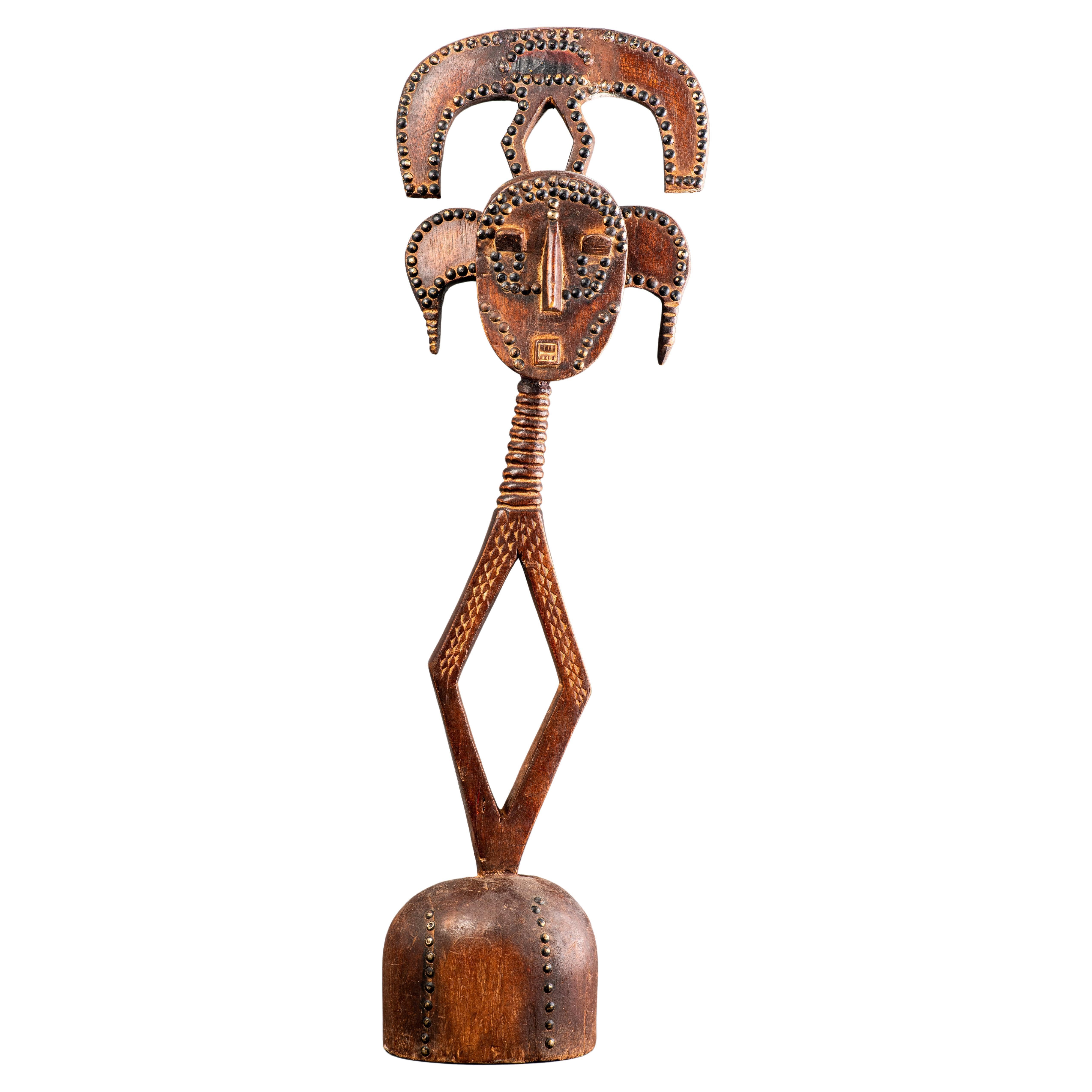 African Kota Reliquary Figure, Gabon For Sale