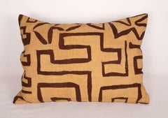 African Kuba Cloth Raffia Pillow Case