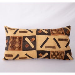 African Kuba Cloth Raffia Pillow Case
