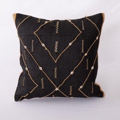 Afrikanischer Kuba-Stoff Raffia-Kissenbezug