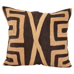 Vintage African Kuba Cloth Raffia Pillow Case