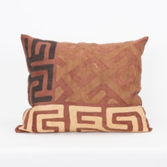 African Kuba Cloth Raffia Pillow Cove