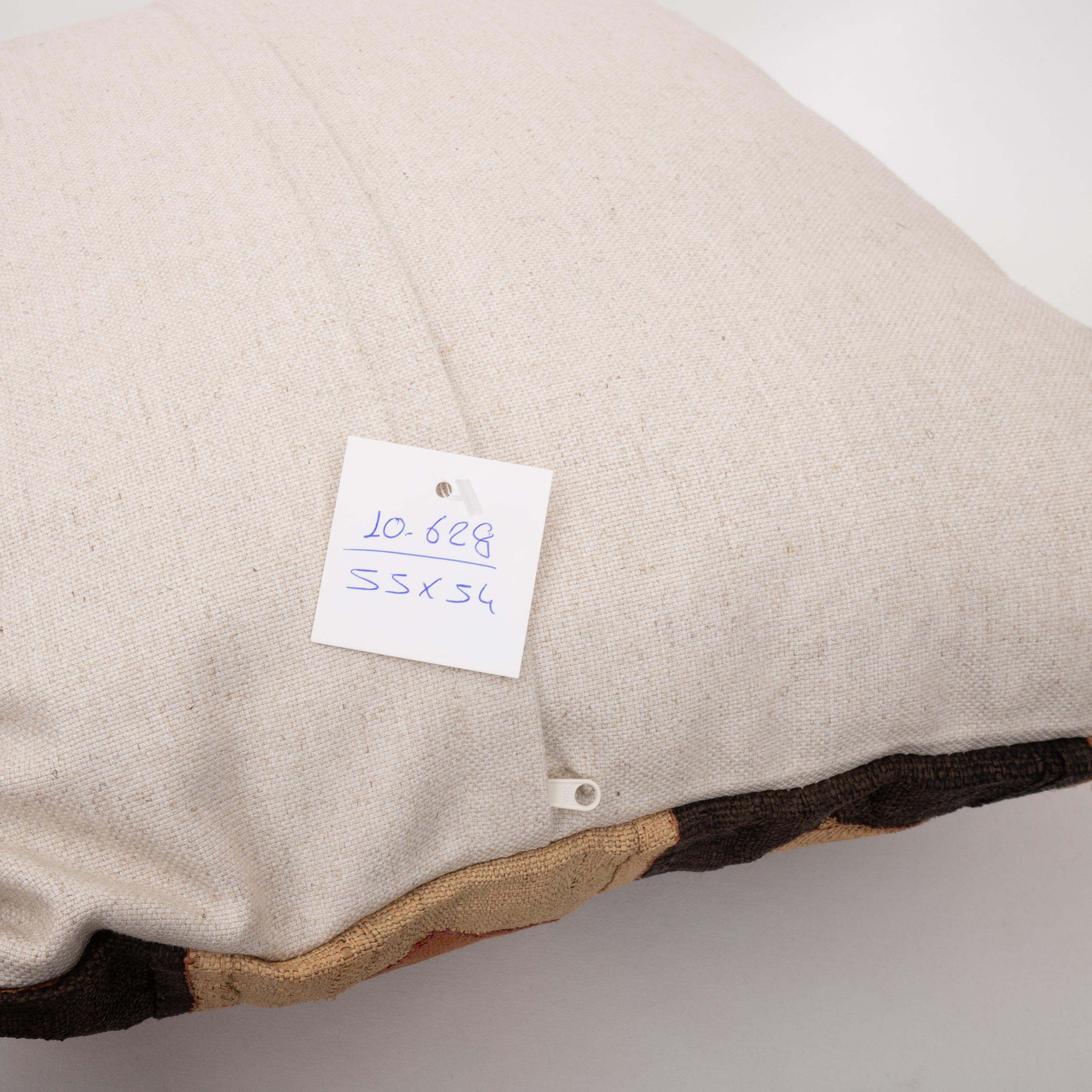 African Kuba Cloth Raffia Pillow Cover 1