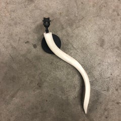 African Kudu Horn Wall Sconce
