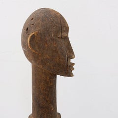 African Lobi Head Altar From Burkina Faso - 20th century