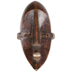 Used African Lwalwa Tribal Mask